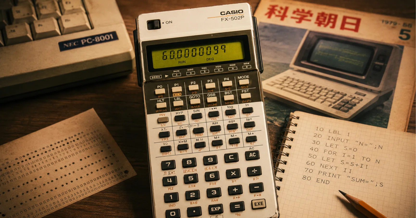 プログラミングは関数電卓から始まった｜すぐりふひと