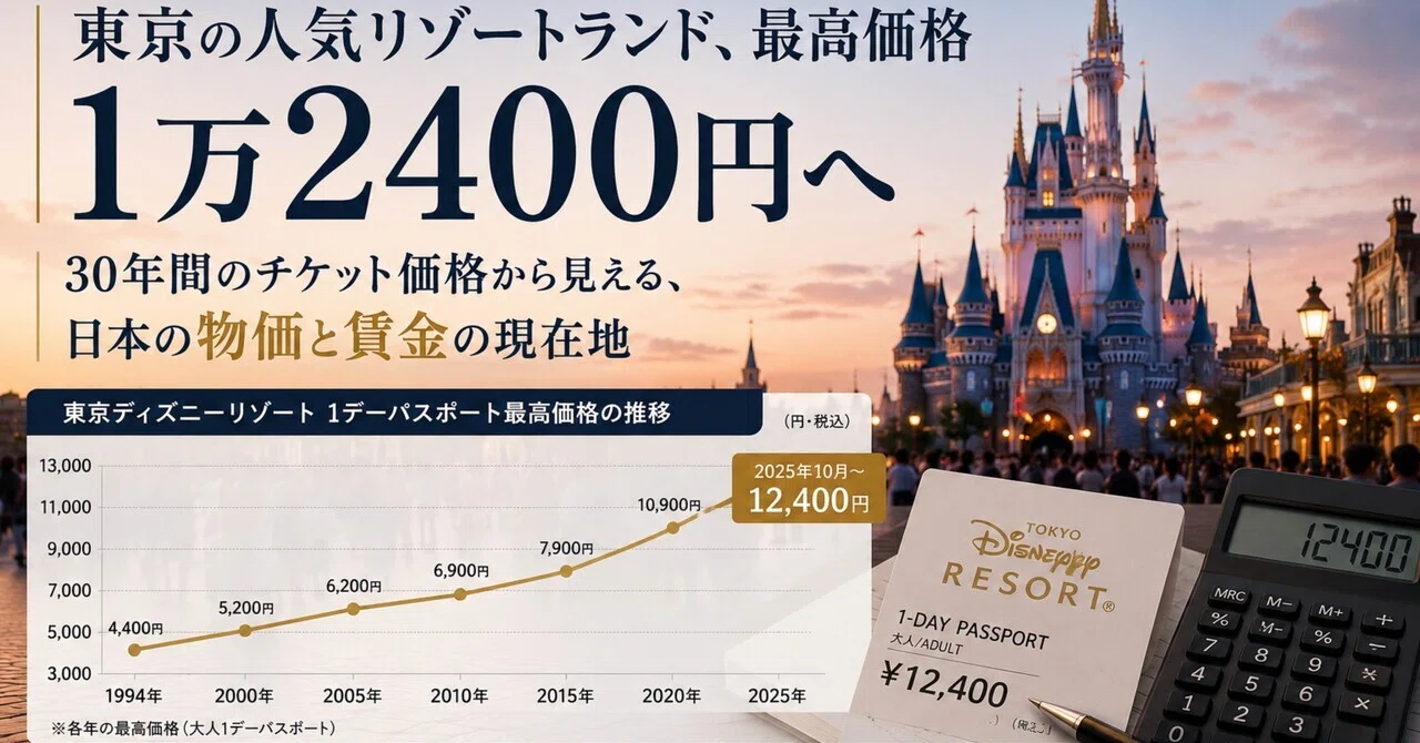 東京 ディズニーランド 入場 料