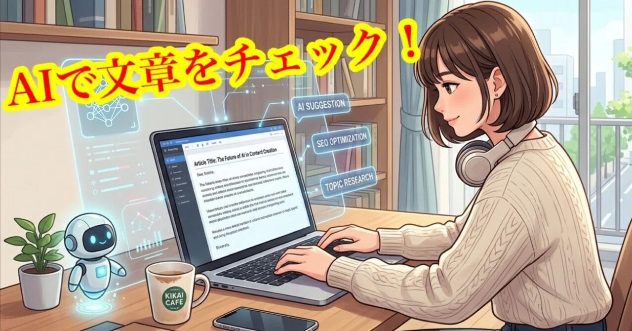 I want to write my own text without using AI｜AICHAN