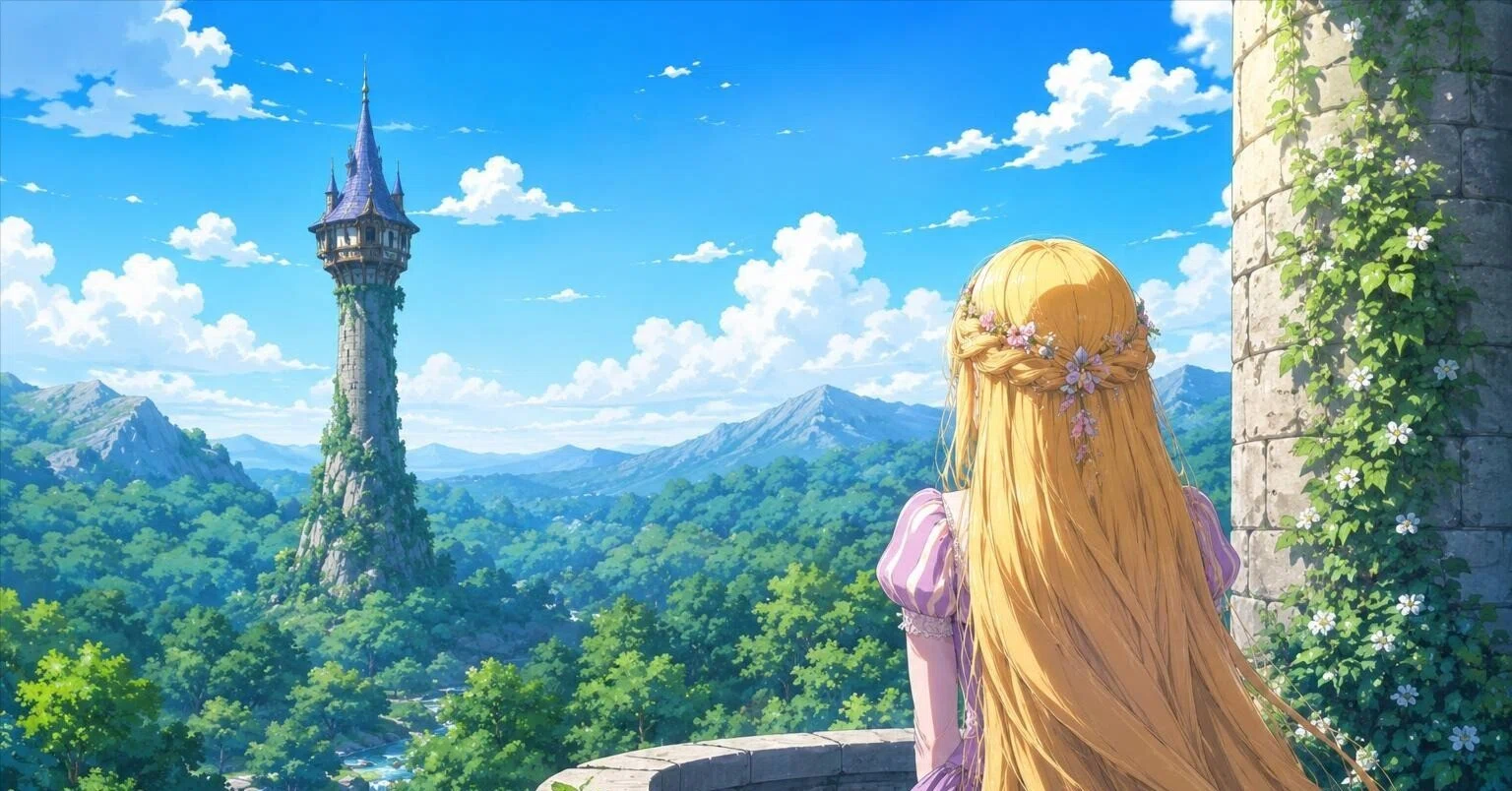 ディズニー映画『塔の上のラプンツェル』をNLPで読み解きます。｜矢田