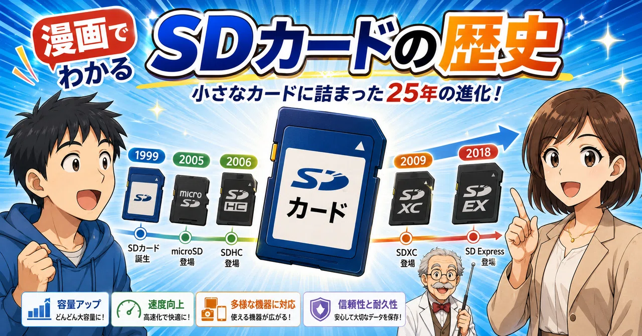 Once Only 32MB! The Evolutionary History of How Tiny SD Cards Became ...