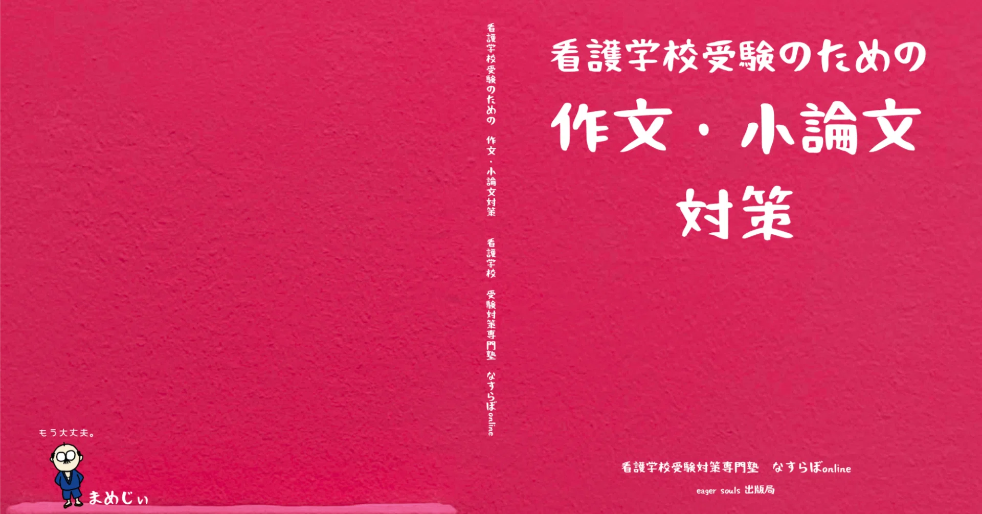 看護専門学校受験のための 作文・小論文対策』（まめじぃ著 eager
