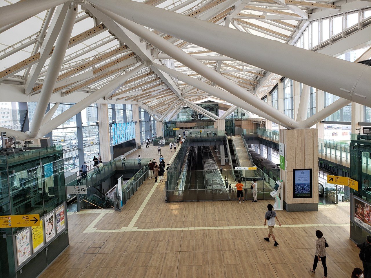 高輪ゲートウェイ駅で途中下車してみた 建築探訪no 02 建築士のゲン Note