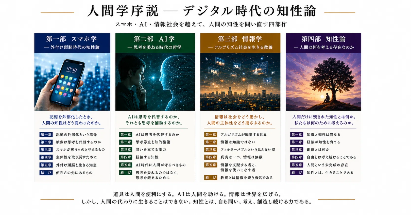 人間学序説──デジタル時代の知性論』｜Hans (巓嚮院海老胡瓜庵)