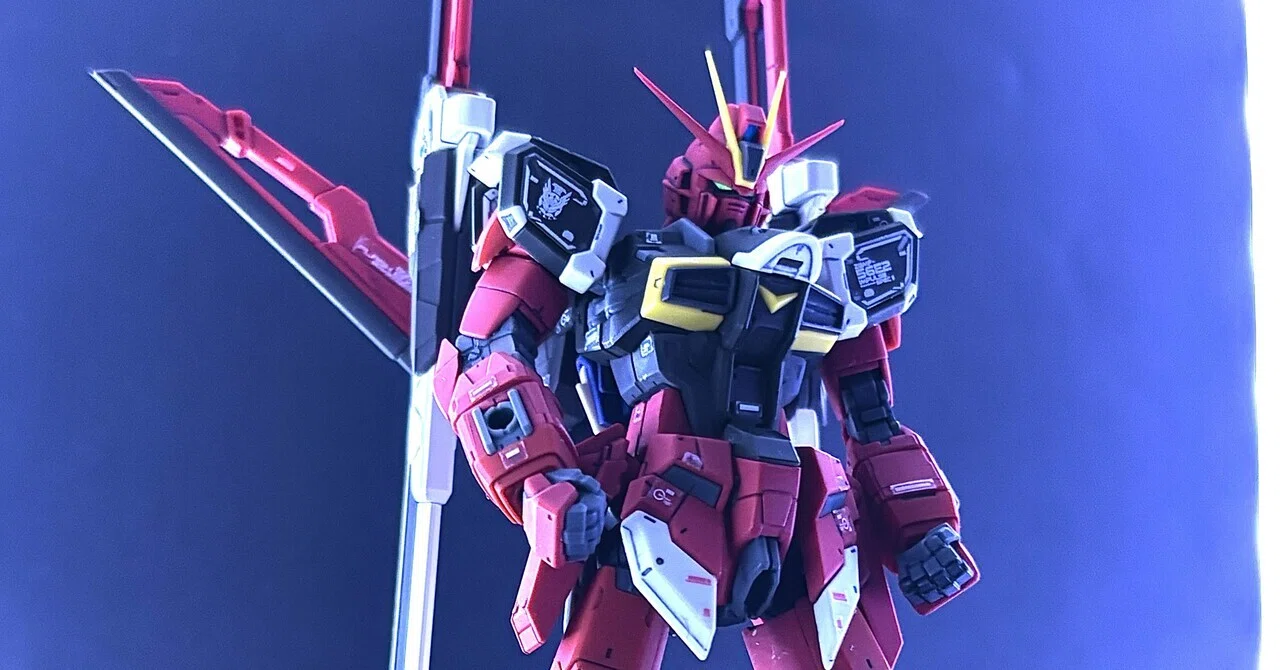 RG ソードインパルスガンダム SpecII 完結編｜らいらい風ポージング