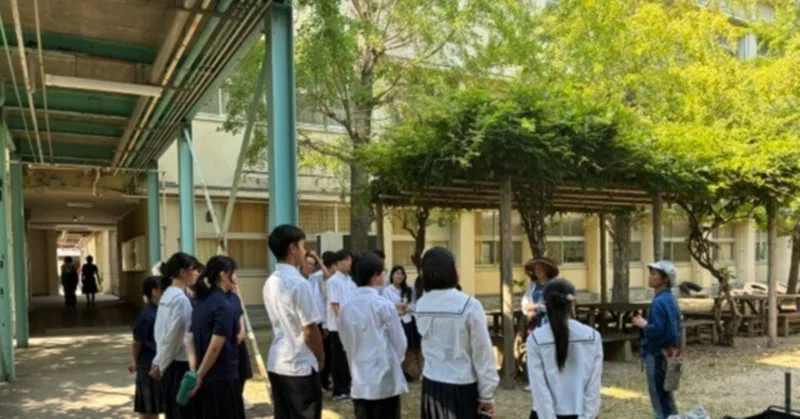 【自主活動部（杜人の環境再生・自然との共存）研修会およびワークショップ】海南高校海南校舎
