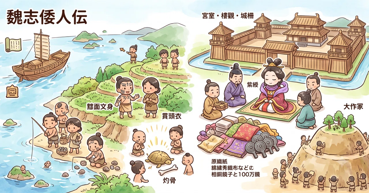 魏志倭人伝｜5分で名著