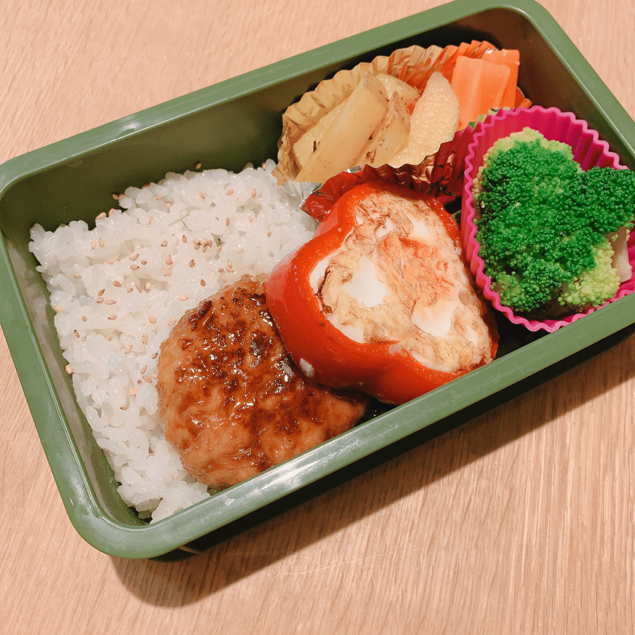 ロコモコ風弁当 秋桜 Note ロコモコ風弁当 秋桜 Note