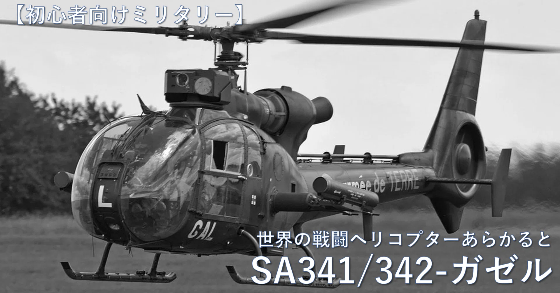 Military for Beginners] A la carte of World Combat Helicopters