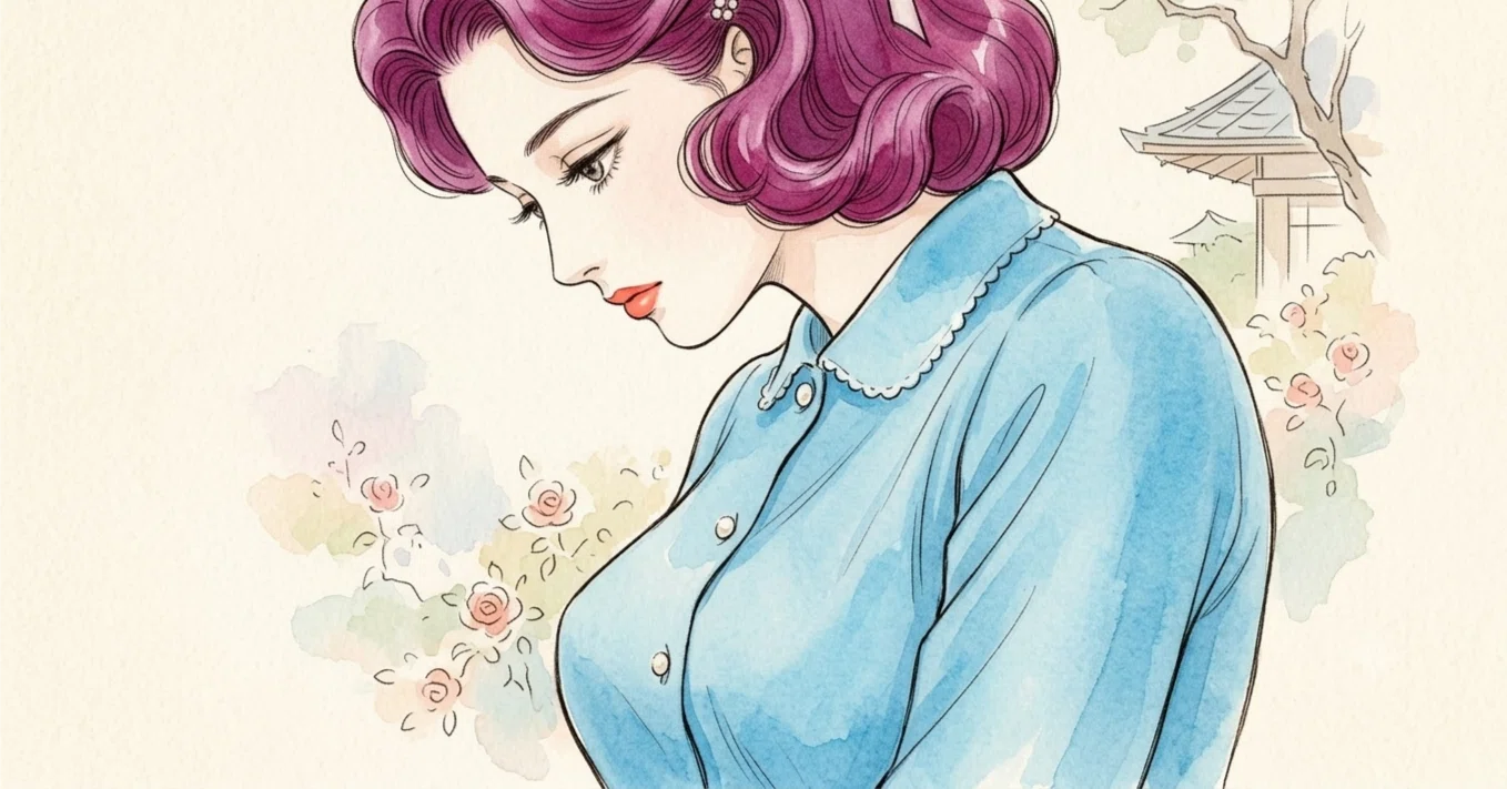 あきらページ　絵画 中原淳一ふうの絵に。｜山根あきら | 哲学者