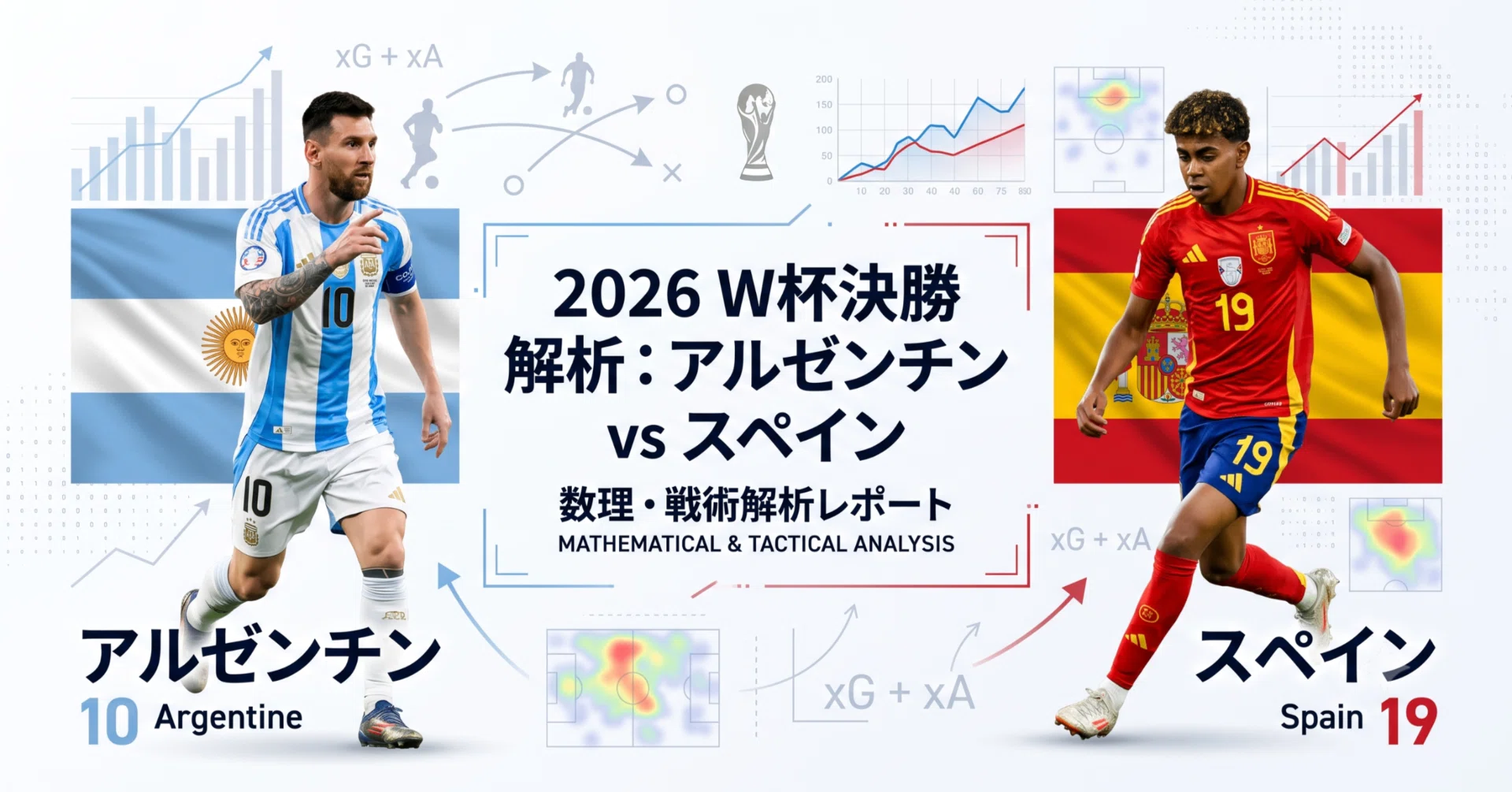 2026年W杯決勝スペイン対アルゼンチンにおける十分次元削減（SDR）と