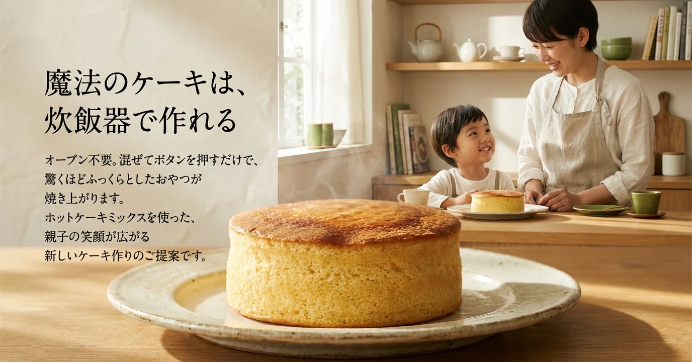 ホット ケーキ ミックス 炊飯 器 しっとり 人気