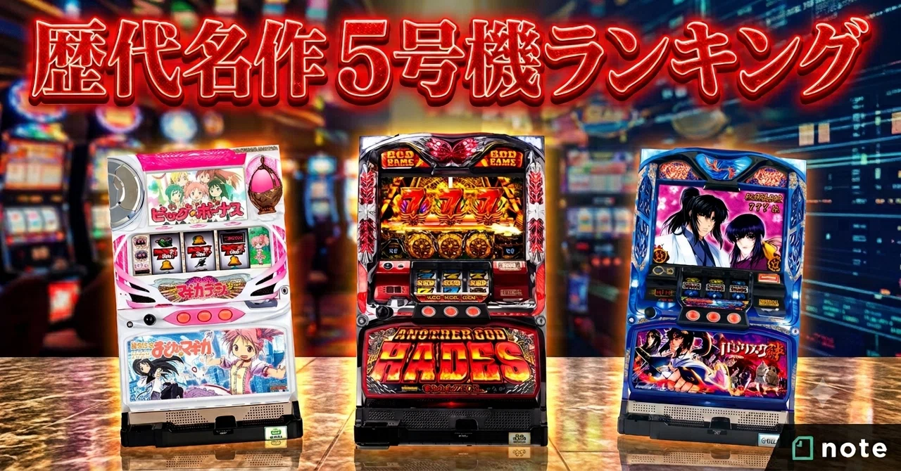 歴代名機ランキング・5号機編】規制の冬から生まれた傑作TOP10｜ARTが
