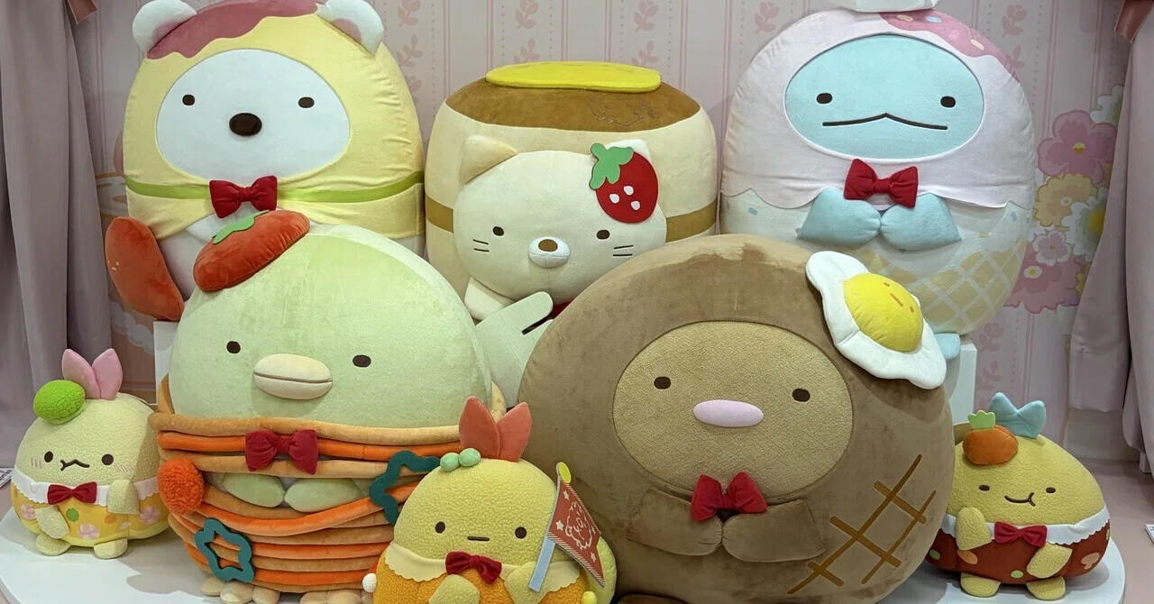 すみっコ　すみっコレストラン　てのりぬいぐるみ　シーン　京王新宿　やま 新宿で「すみっコレストラン」へ。かわいいに囲まれた、やさしい時間