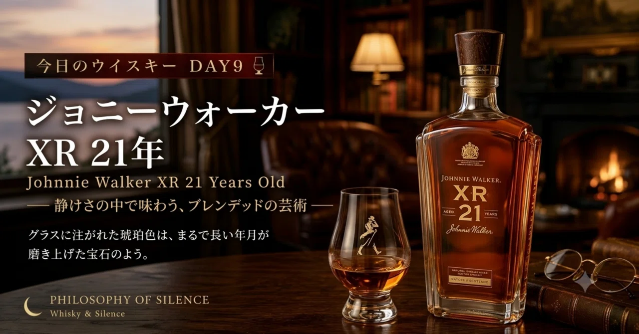 ジョニーウォーカー XR 21年｜PHILOSOPHY OF SILENCE