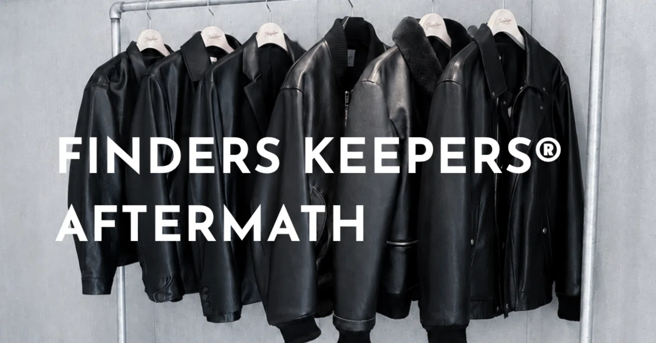 FINDERS KEEPERS®︎AFTERMATH秋谷氏に聞く、アノネイレザーと年間約100