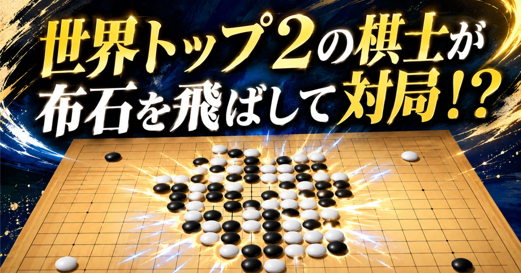 申眞諝 VS 丁浩 世界トップ2が布石を飛ばして対局！｜永代和盛（永代