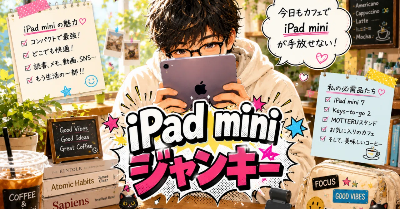 iPad miniを購入して10ヶ月 気づいたらiPad miniジャンキーになってい