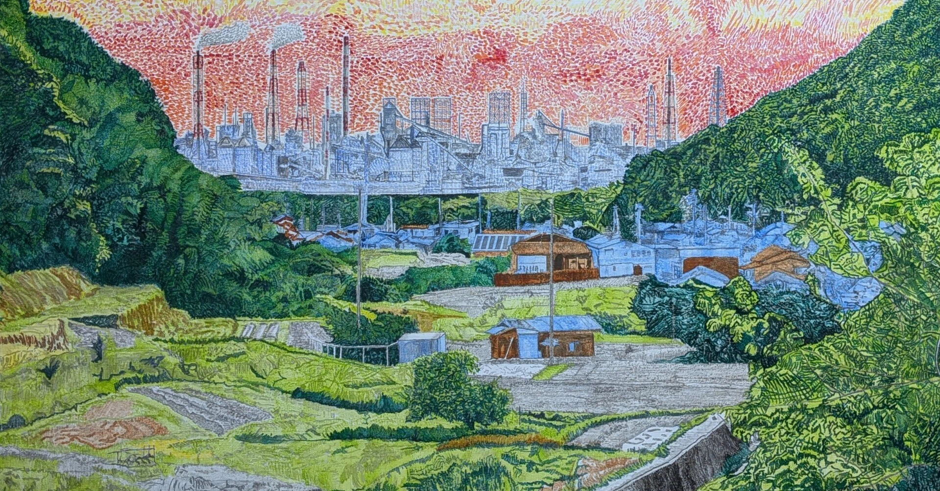 Step68】「交錯」油彩画｜瑞島 魁祐（みずしま かいゆう）
