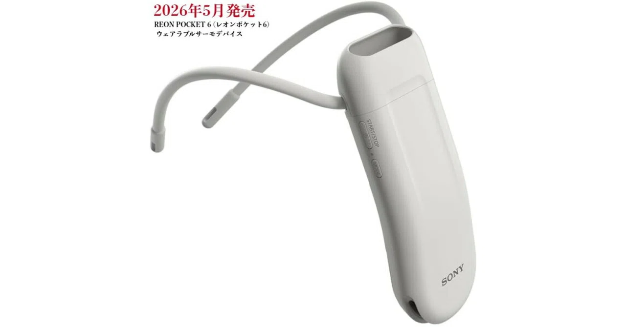 2026年版】ソニー REON POCKET 6（RNPK-6）レビュー比較まとめ