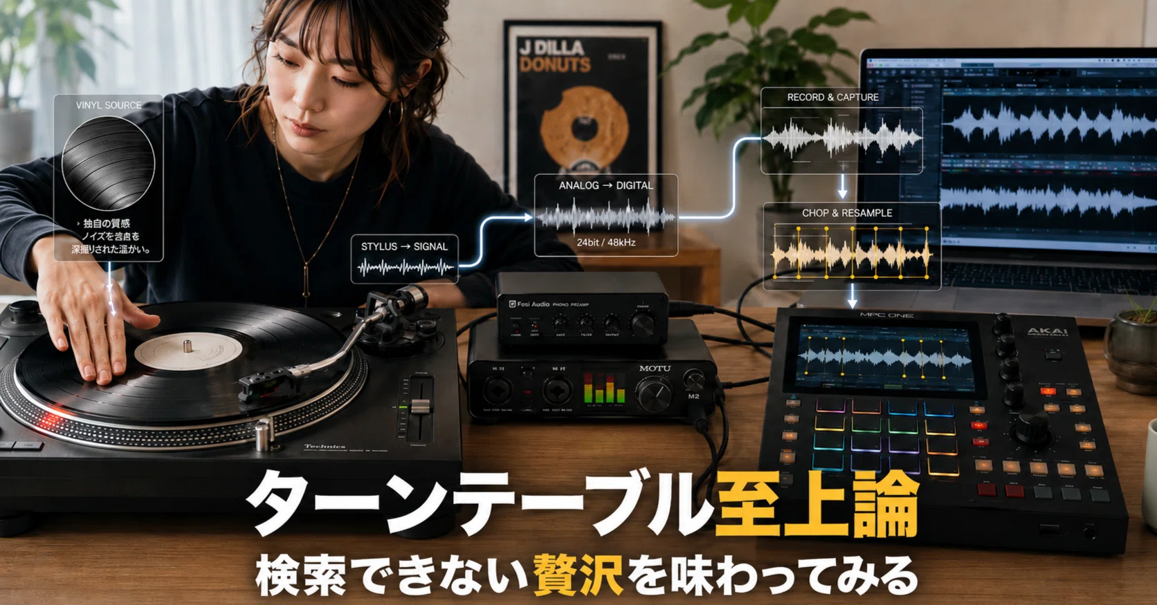 ターンテーブル至上論：検索できない贅沢を味わってみる｜伝思音学