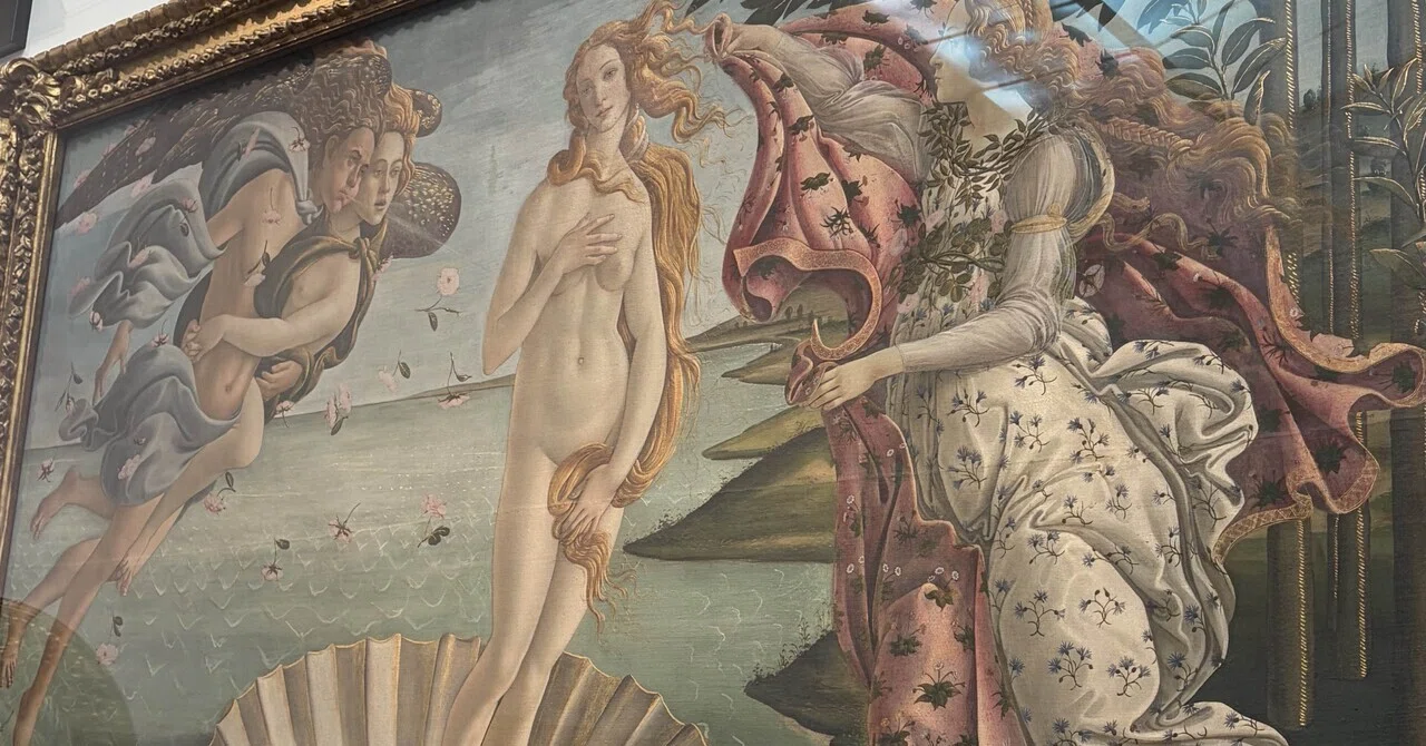 イタリア旅行記⑥】4/29花の都フィレンツェ：ウフィツィ美術館の傑作