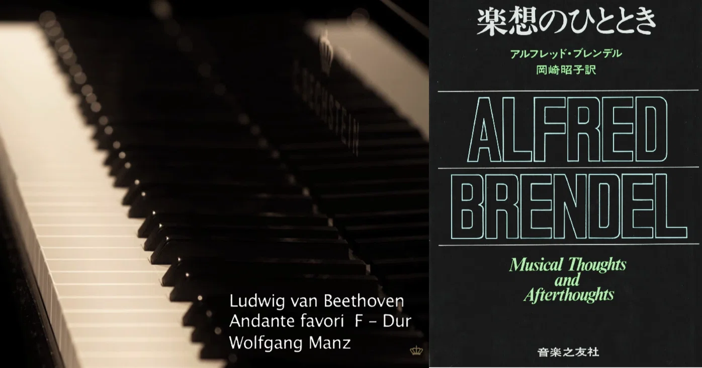 ✒️ The Thinking Pianist Alfred Brendel 🌳⑧ Andante Favori WoO57