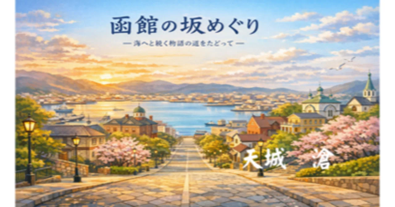 Touring the Slopes of Hakodate -Following the Storybook Paths