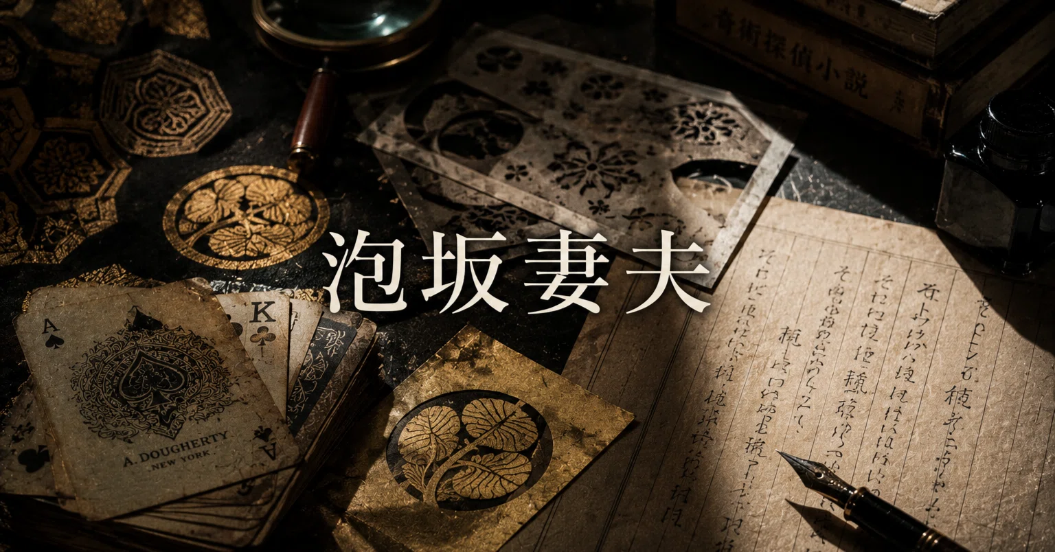 泡坂妻夫おすすめ作品ガイド｜三つの顔から読み解く仕掛けと余韻の深さ