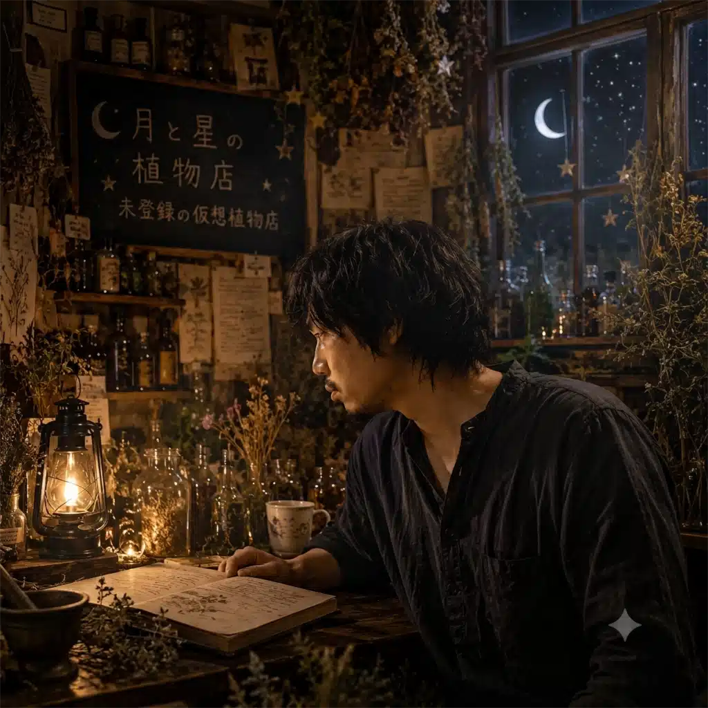 月と星の植物店