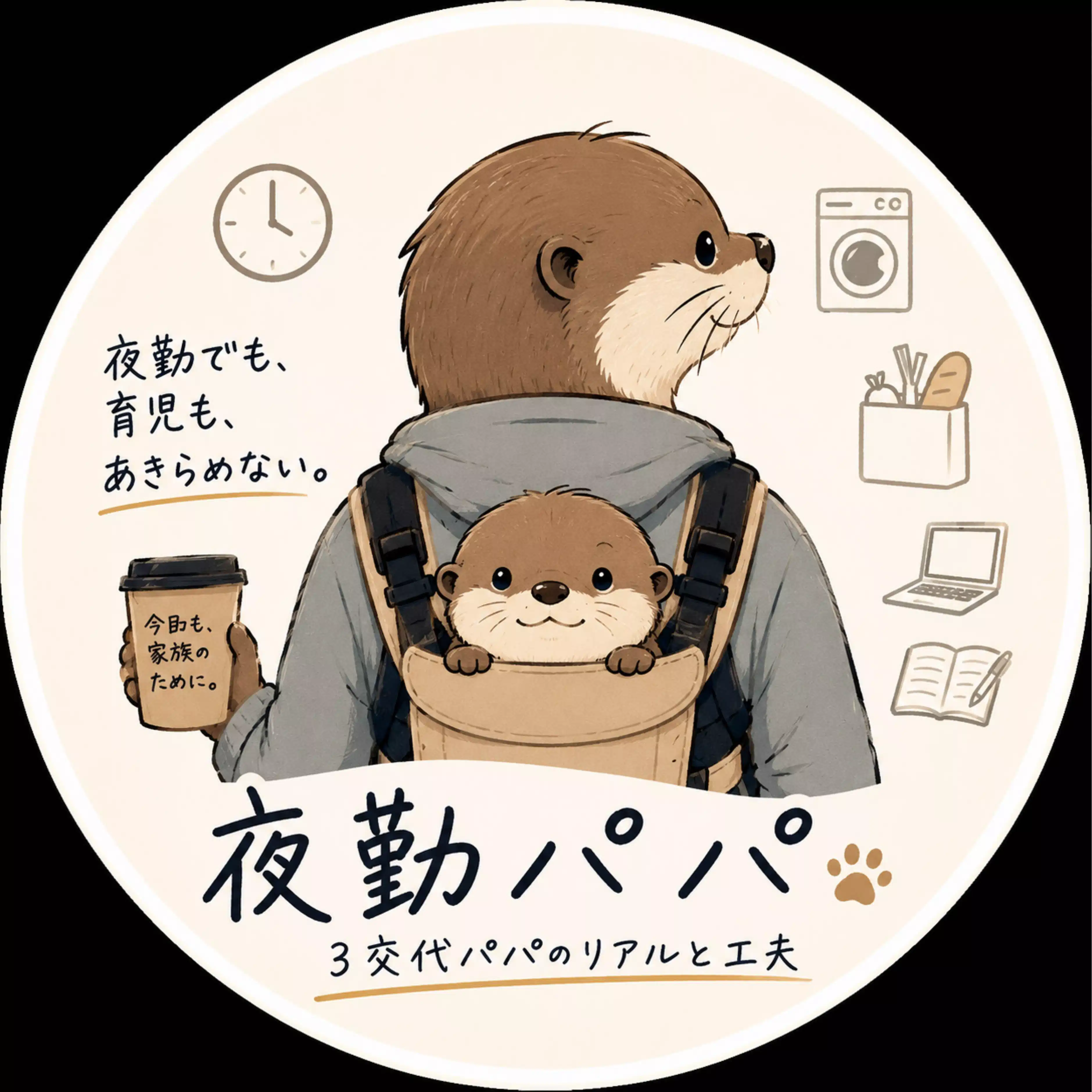カワウソ育児×副業0→1