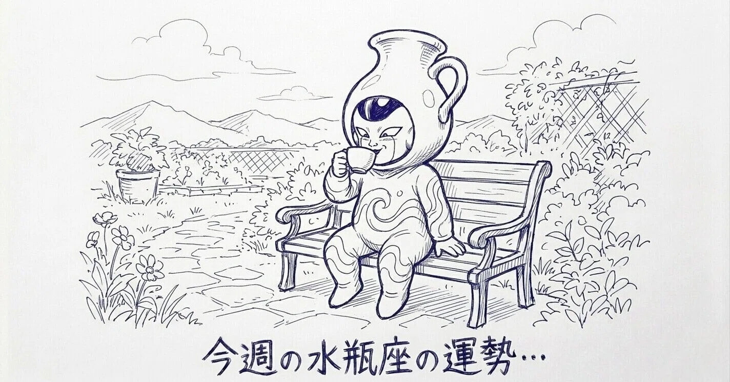 ♒水瓶座限定 週間占星術（完全版）7/20〜7/26｜フリーザ課長
