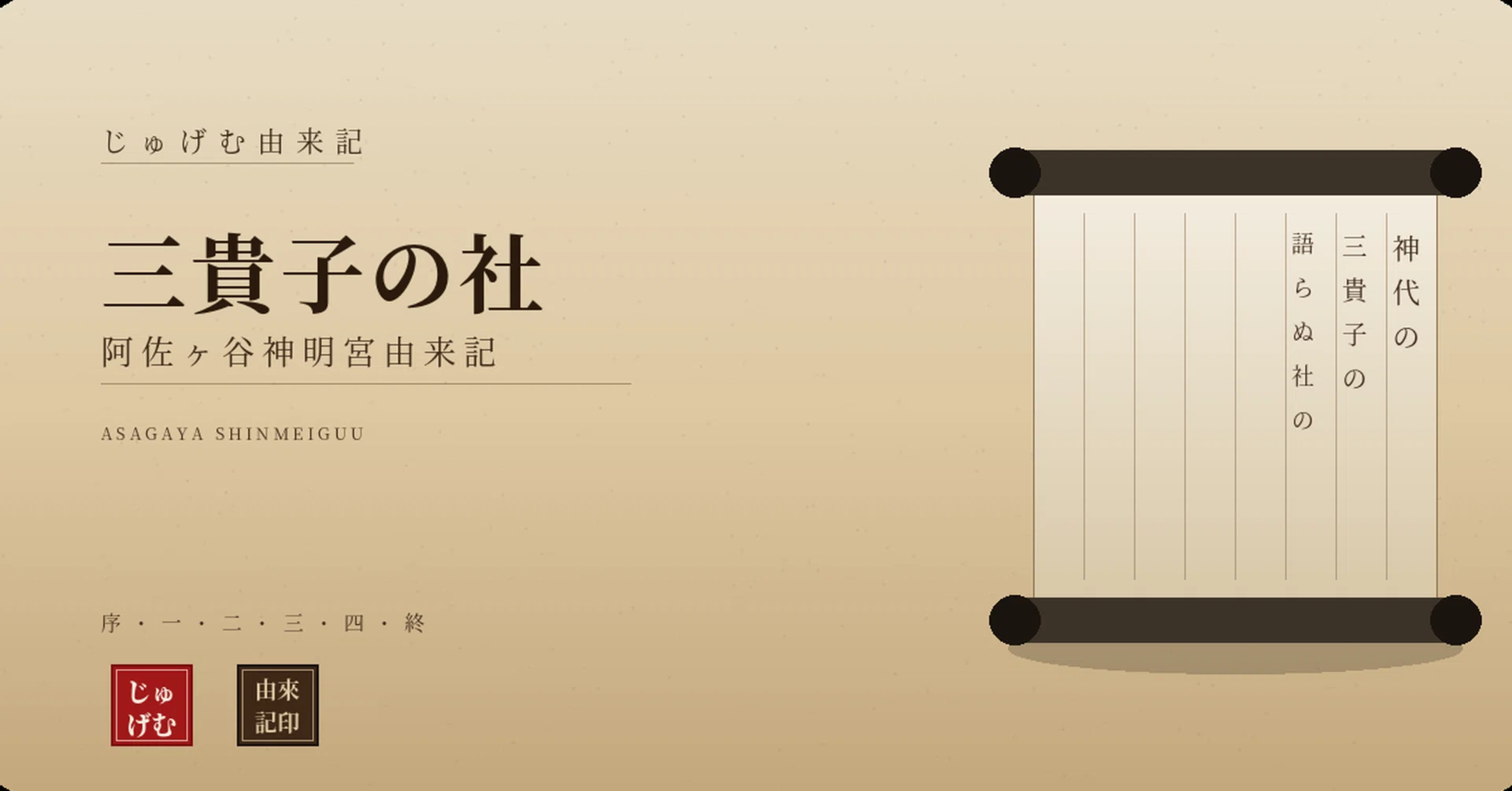 何も語らない神社——阿佐ヶ谷神明宮由来記｜じゅげむ（Zygm）