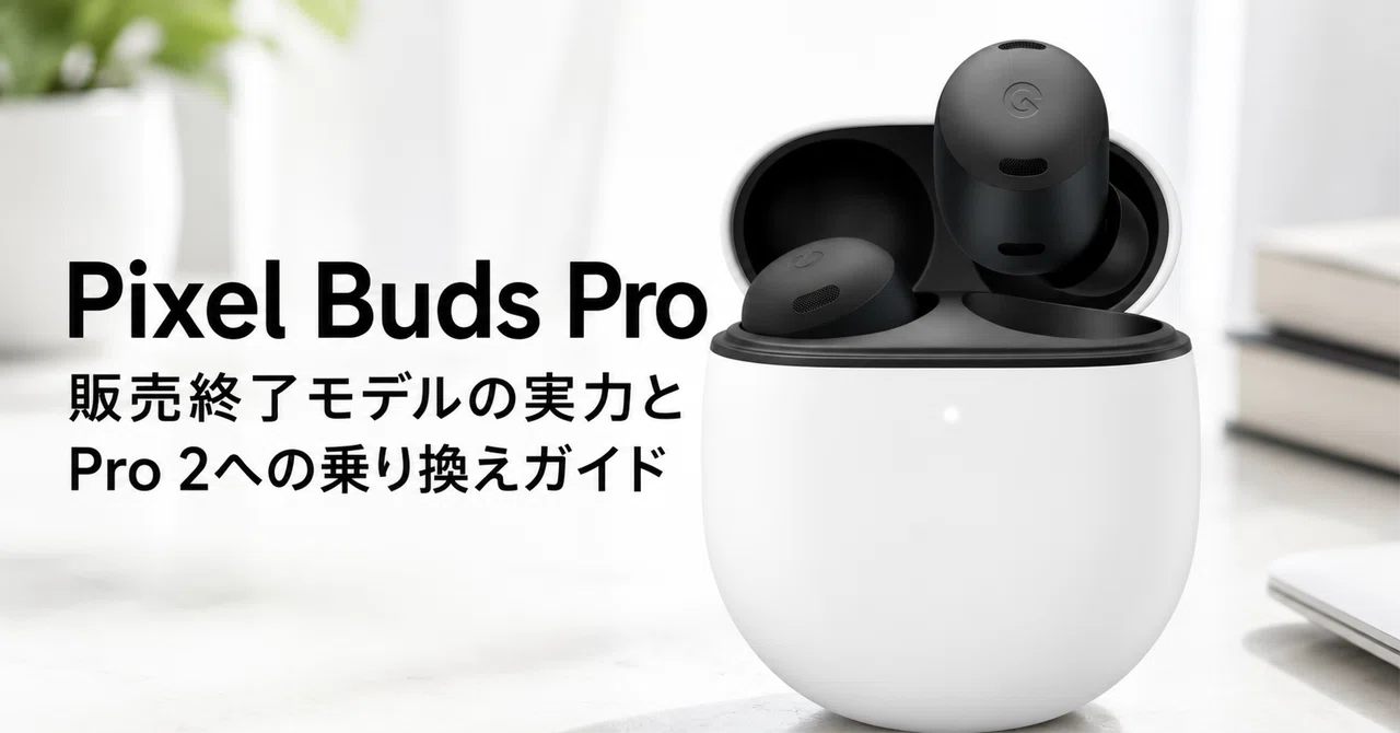Pixel Buds Pro のレビュー・口コミ評判と特徴 販売終了モデルの実力と 