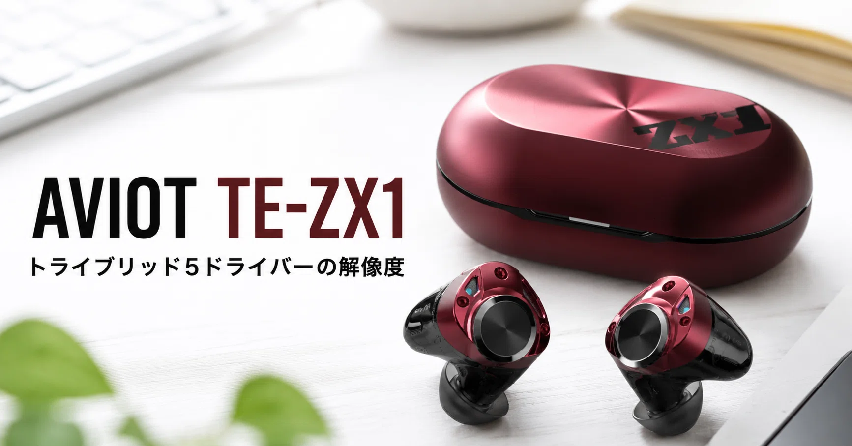 AVIOT TE-ZX1 のレビュー・口コミ評判と特徴 トライブリッド5