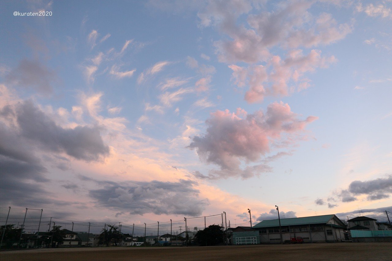 夕暮れ時の空 Toshimi Amakura Note