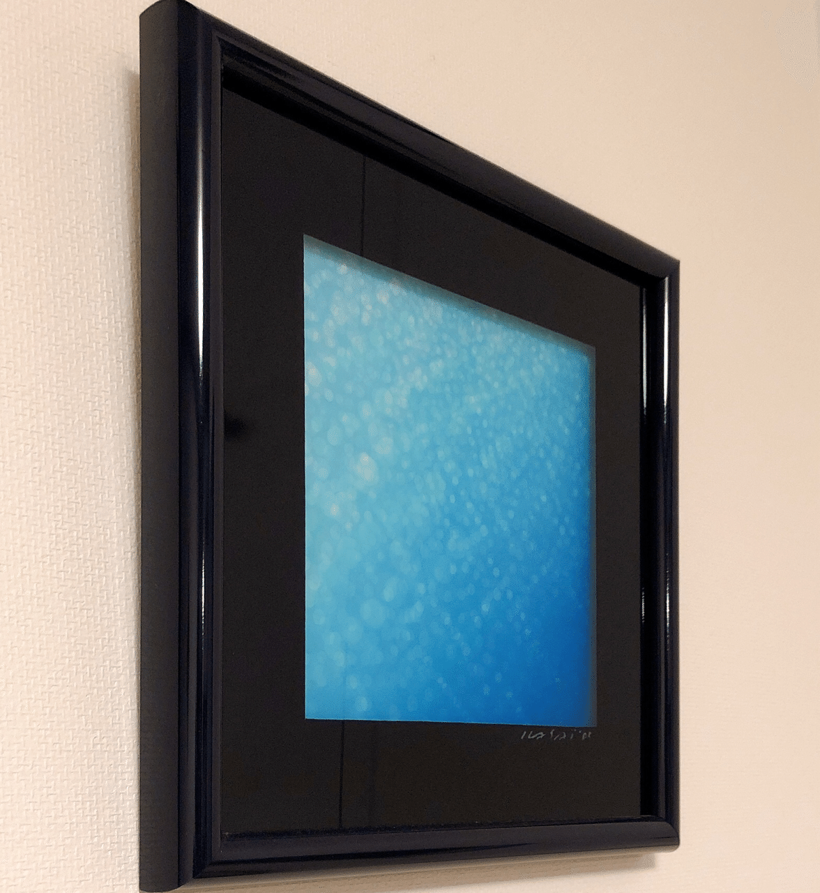 笠井正博 シルクスクリーン 海の記憶 笠井 正博 海の記憶 シルク