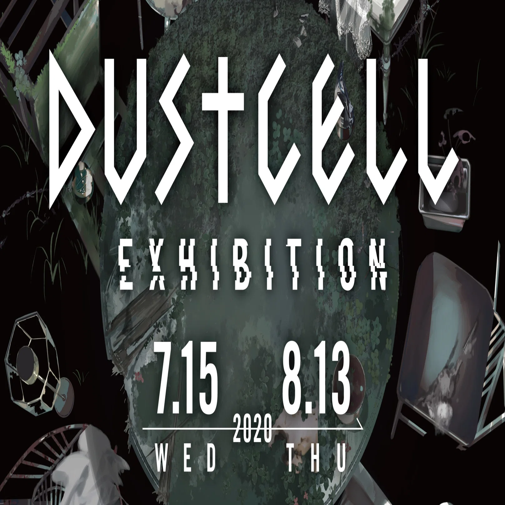 DUSTCELL] DUSTCELL Exhibition Announced｜KAMITSUBAKI STUDIO