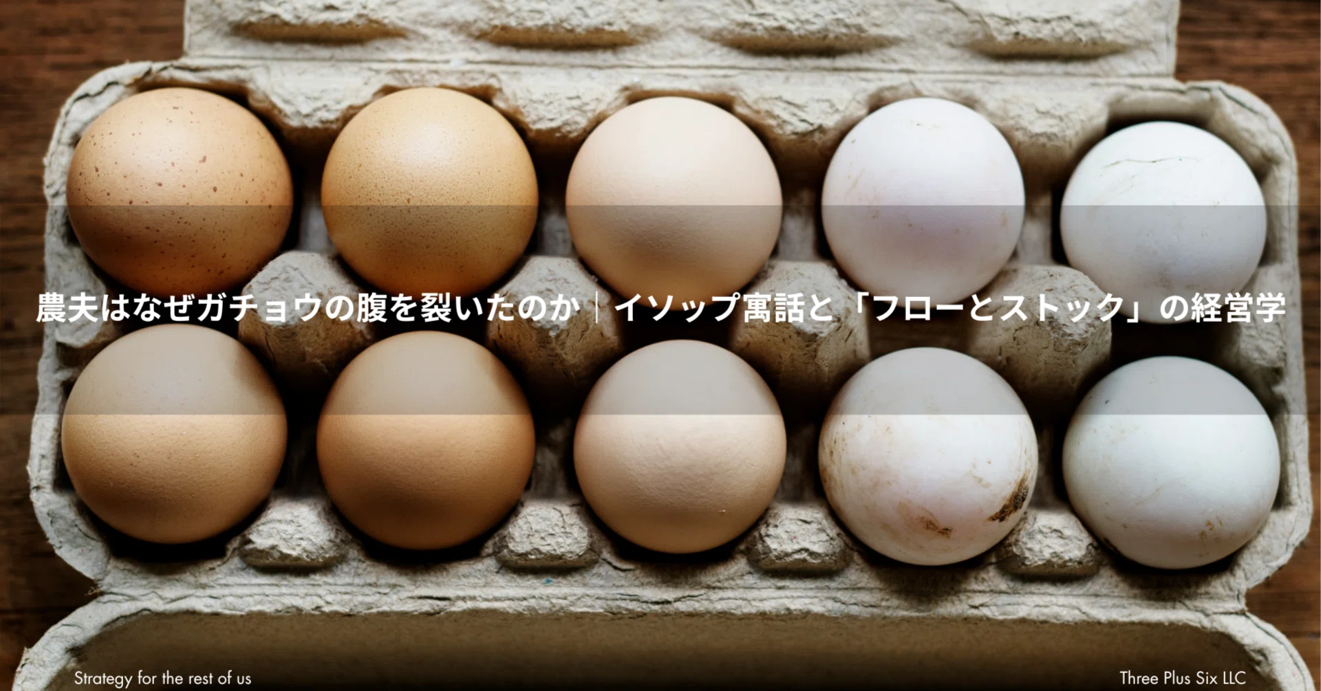 小学生でもわかる「ガチョウと黄金の卵」｜なぜ、卵は数えるのに