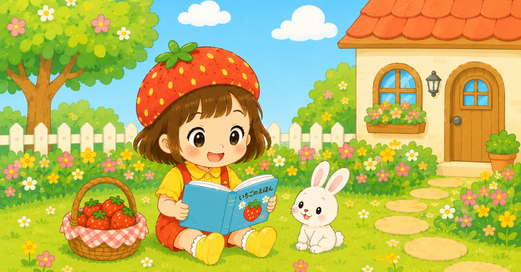 いちごちゃん』第1巻～第4巻【第2版】を公開しました🍓｜ひとえ ｜ AI