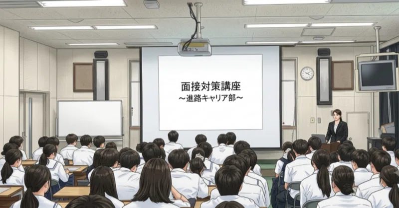 【～受験の夏に向けて～自分自身の言葉で語る「面接対策講座」】海南高校海南校舎