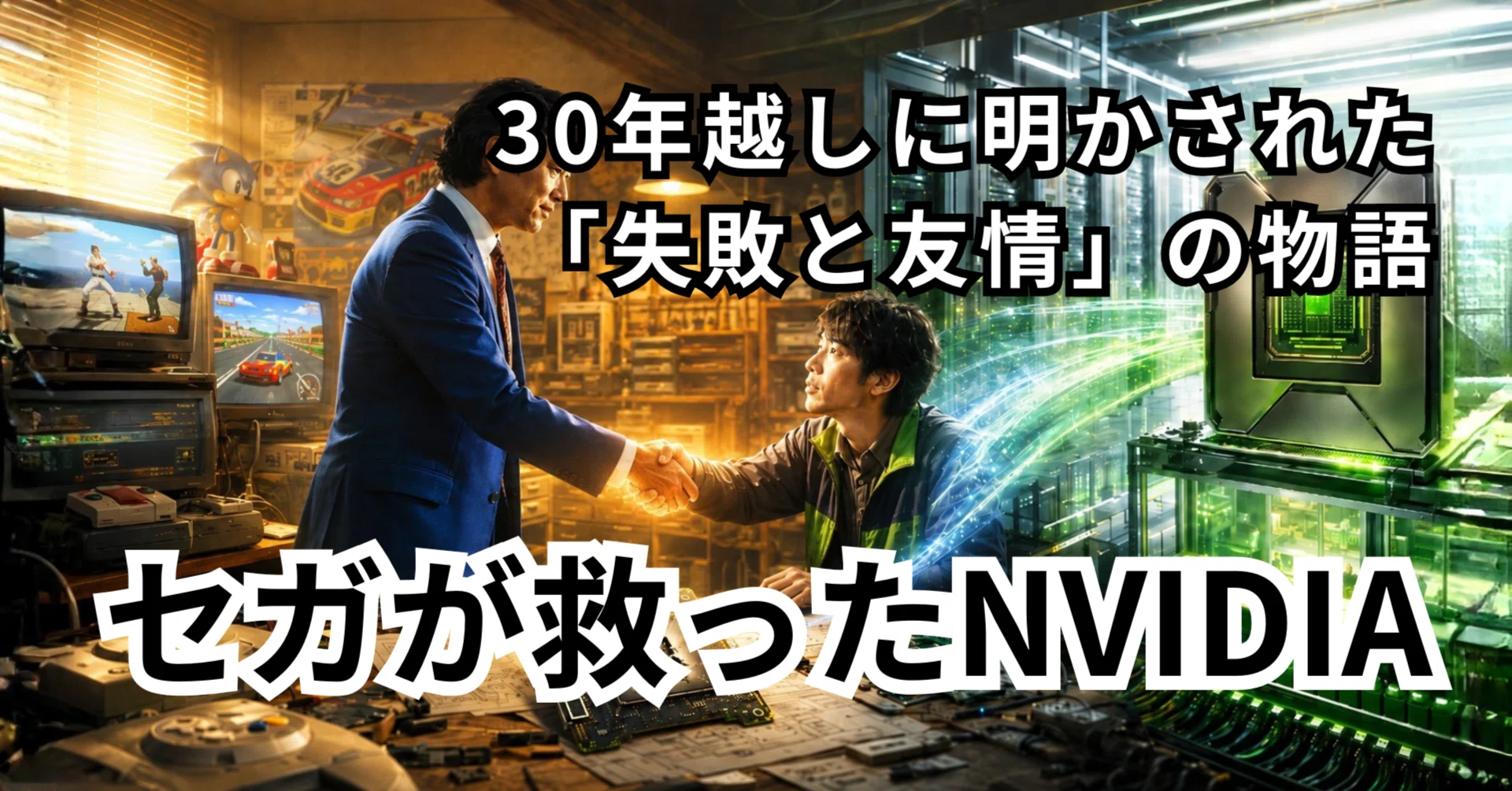 セガが救ったNVIDIA：30年越しに明かされた「失敗と友情」の物語