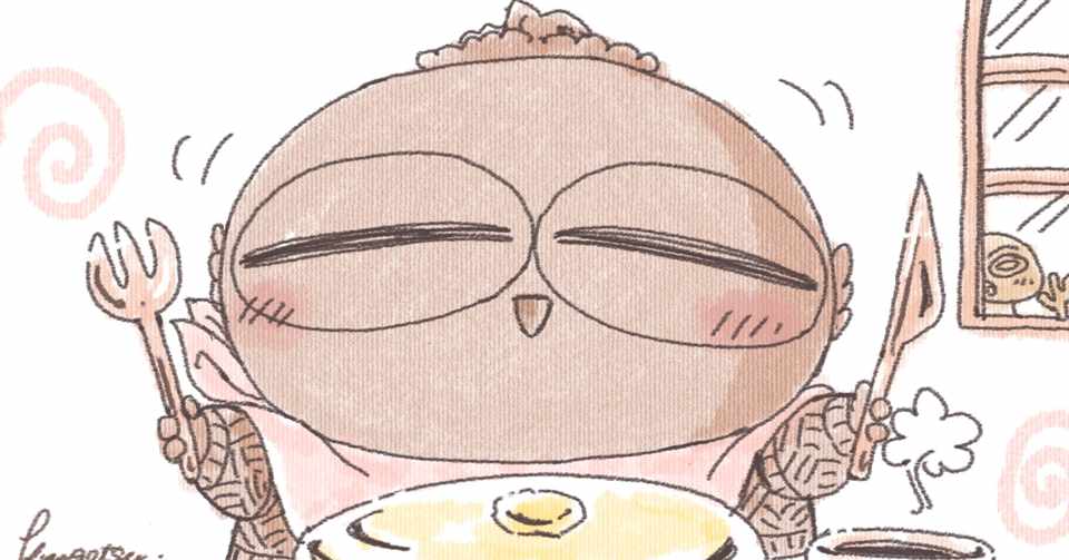 イラスト 朝ごはん 清水とーら Note