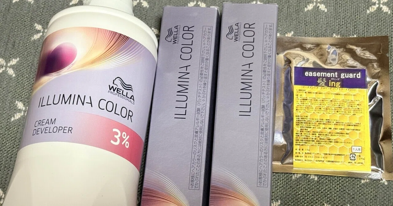 イルミナカラー　54本セット WELLA 40代白髪あり）WELLAイルミナカラーでセルフカラー②｜うに