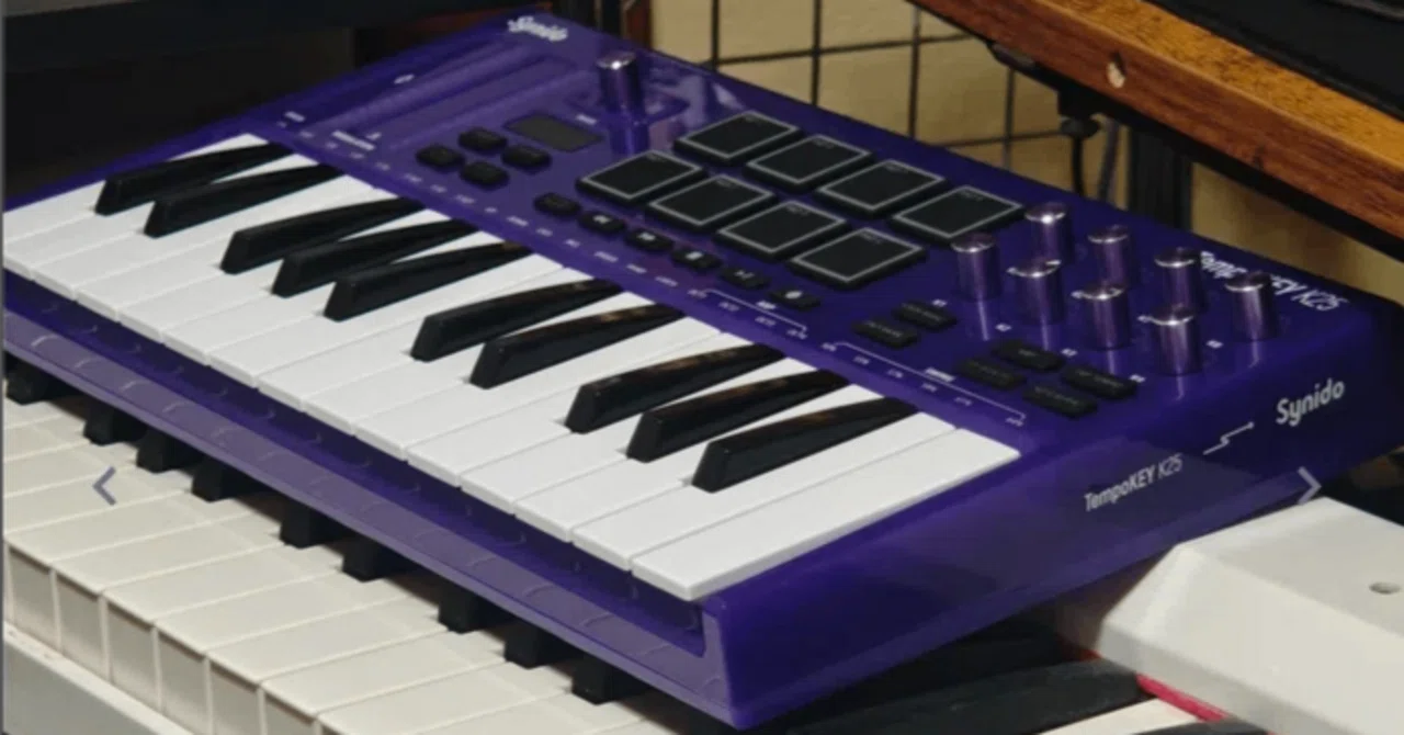 超初心者レビュー】Synido K25を買ってみた【中華MIDI25鍵盤】｜重藤 六