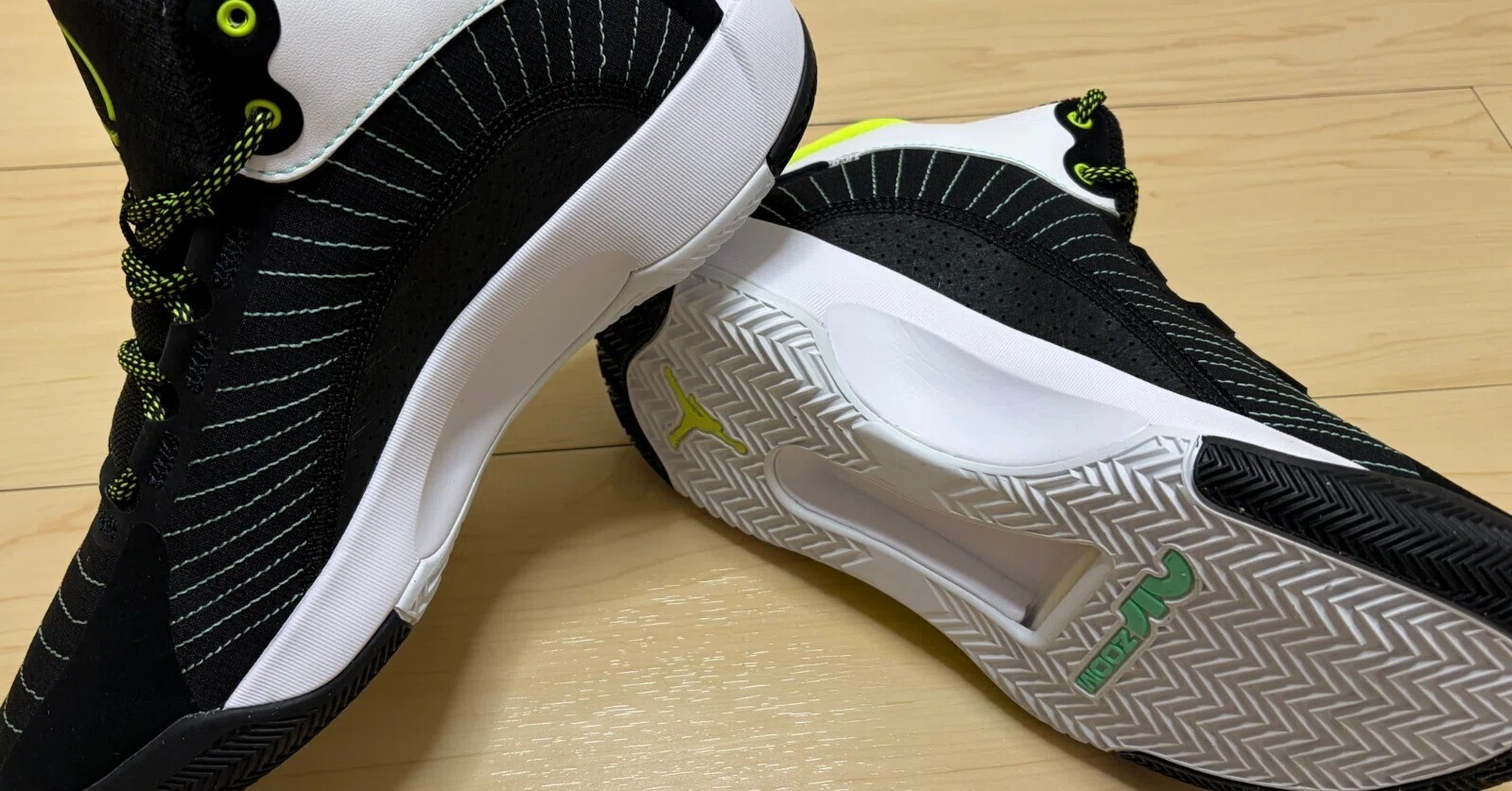 Jordan JUMPMAN 2021バスケットボールシューズ 黒/白/黄 Classic ?：Jumpman 2021 Performance Review｜Brankなんとか