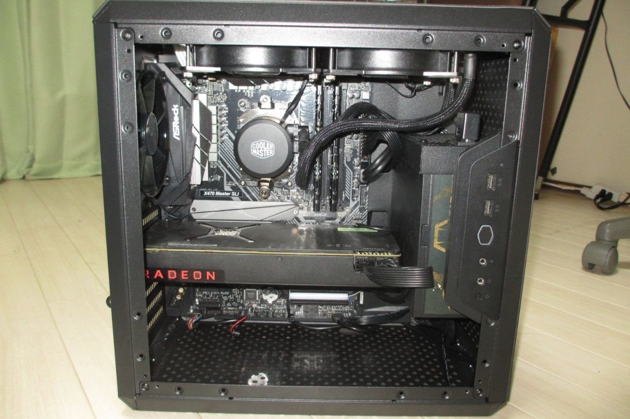 X470ハイエンドマザー、RX580 GPUなど【ケース、SSD以外全部入り】 X470ハイエンドマザー、RX580 GPUなど【ケース、SSD以外全部入り】