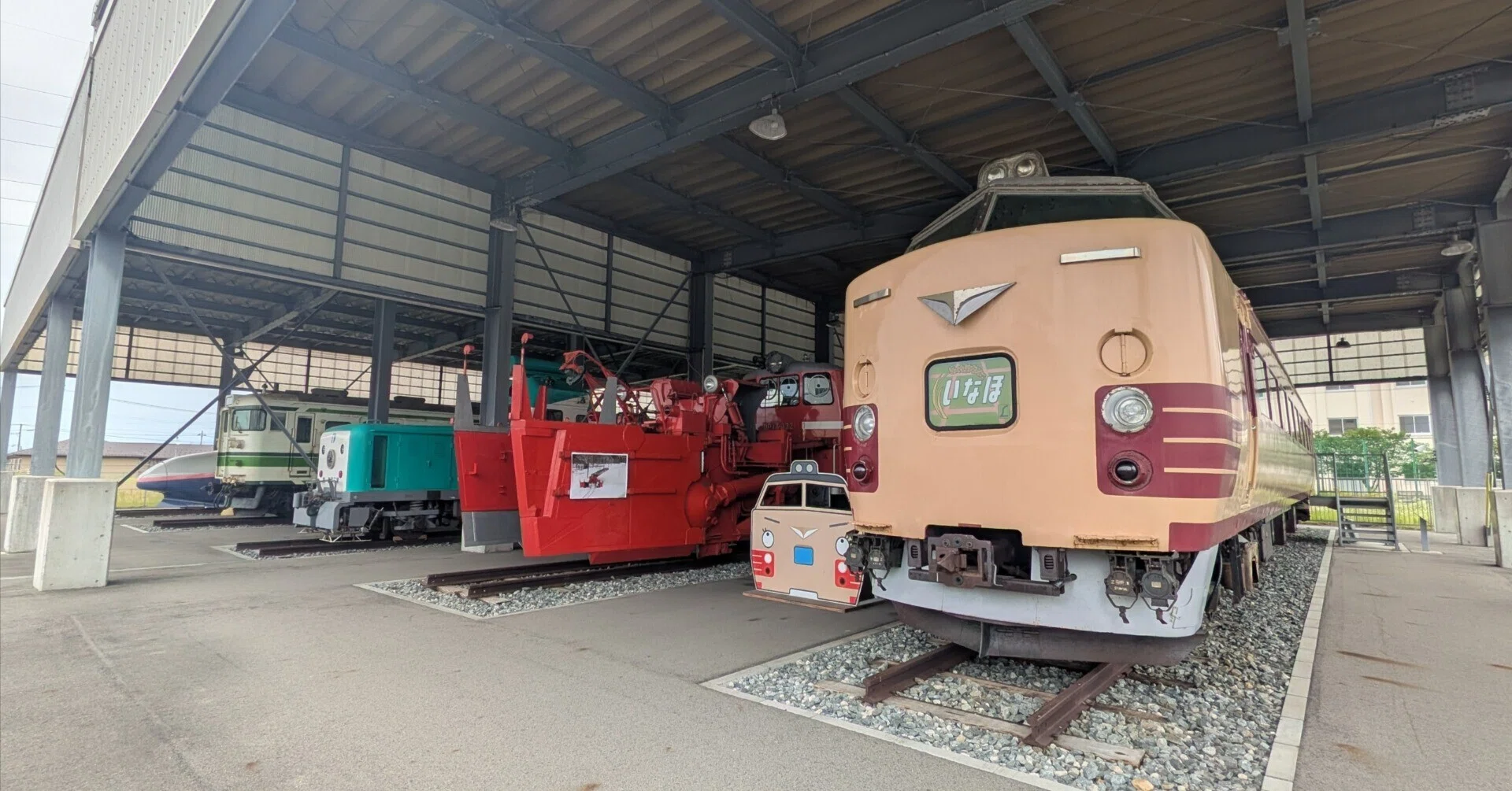 EX6 新潟県新潟市 新津鉄道資料館&新津美術館&古津八幡山古墳 阿賀町