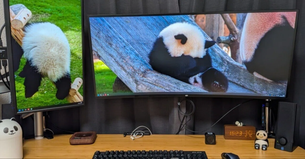 4AMのウルトラワイドモニター4Z40QWがいい感じ！！｜pandineer