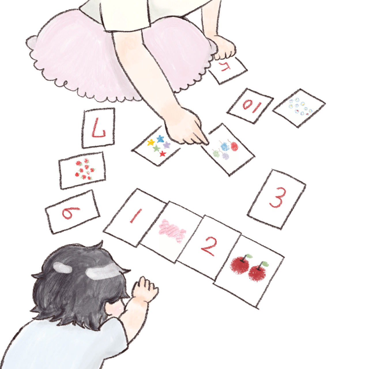 数字カードを作ってみた Shiratama Note 数字カードを作ってみた Shiratama Note